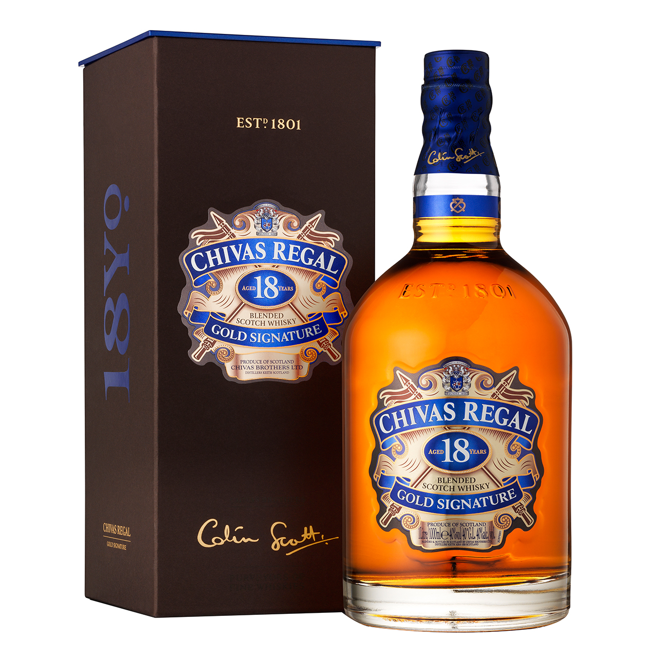 Buy Chivas Regal 18 Years 1L at Best duty free Prices