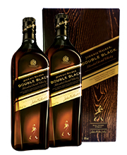 Johnnie Walker Double Black Blended Scotch Whisky 2 x 1L Twin Pack